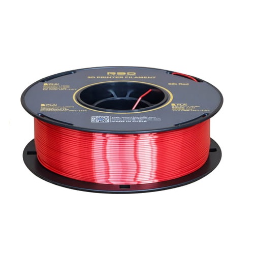 Filamento Rojo metalizado PLA para impresora 3D 1.75mm