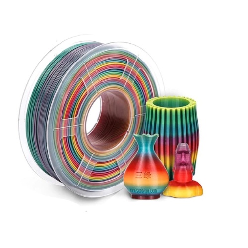 Filamento Arcoiris PLA para impresora 3D 1.75mm