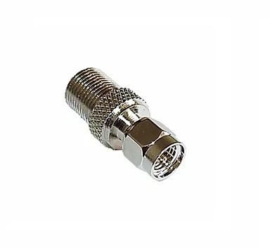 Conector mini coaxial macho a F hembra