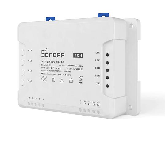 Sonoff 4 canales R3 WiFi