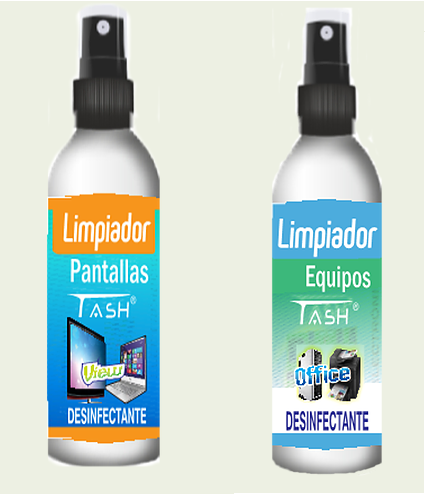 Kit limpiador de pantallas y office FLASH 120cc