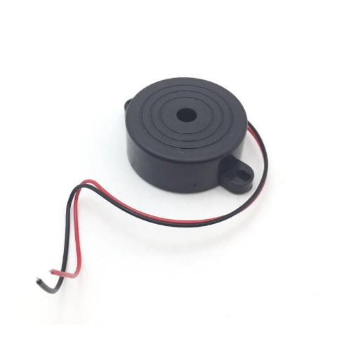 Buzzer activo redondo 3/24V con cable