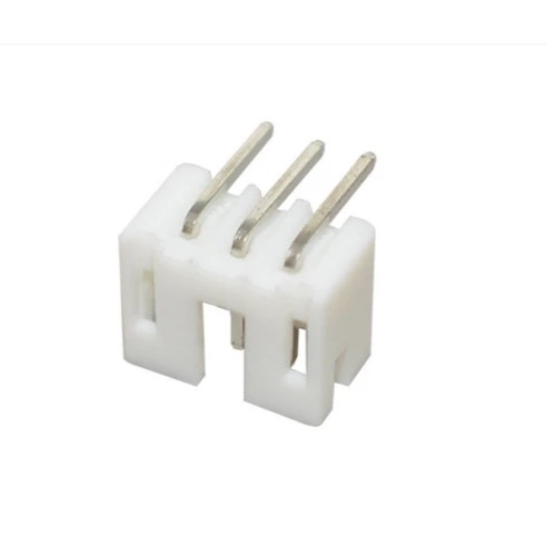 Conector macho para impreso JST pitch 2.0mm de 3 pines en ángulo