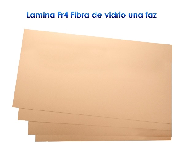 Plaqueta 5x7cm fibra de vidrio