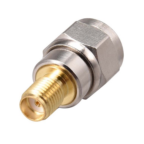 Conector RF SMA hembra a F macho