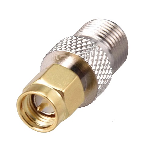 Conector RF SMA macho a F hembra