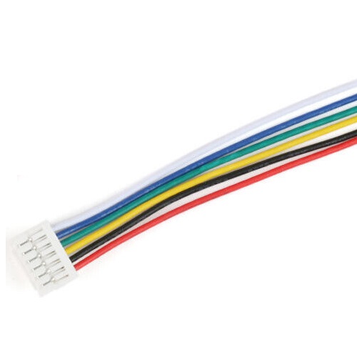 Cable con terminal JST-GH1.25 de 6 pines