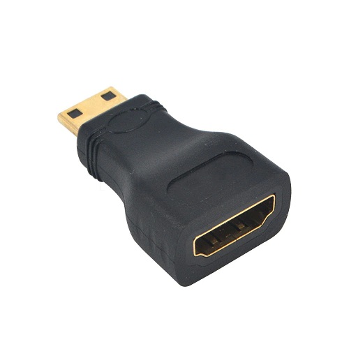 Convertidor de MINI HDMI macho a HDMI hembra