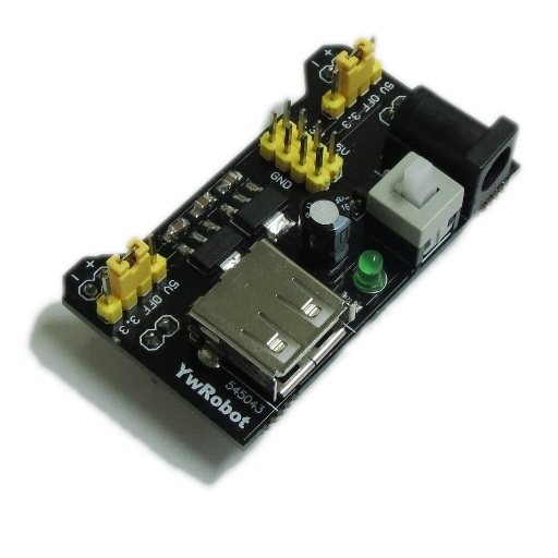 Fuente de poder para protoboard