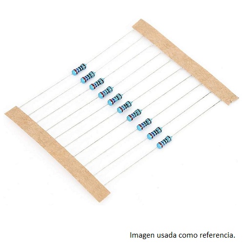 Resistencias de precisión de 100R 1/4W. 