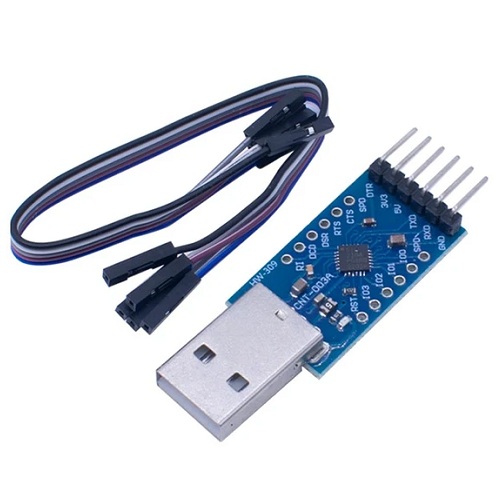 Convertidor serial CP2104 USB 2.0 a UART TTL