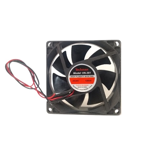 Ventilador 24V 120mA 80x80x25