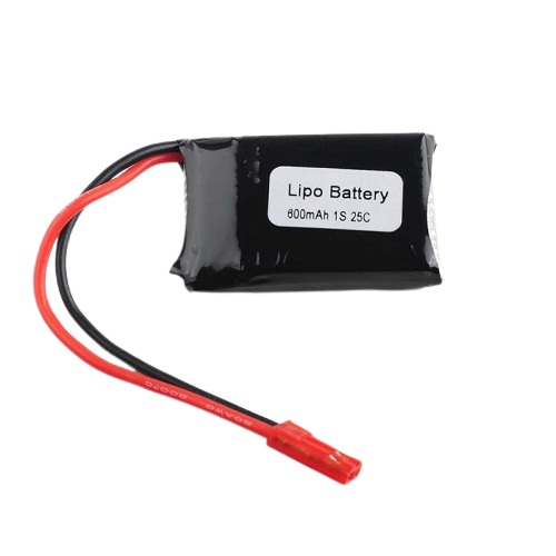 Batería Litio-Polímero 3.7V 600mAh. 25C