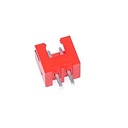 Conector Macho XH 2 Posiciones. Rojo (recto)