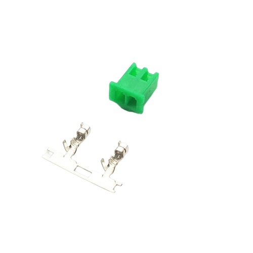 Conector Hembra XH 2 Posiciones. Verde