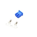 Conector Hembra XH 2 Posiciones. Azul