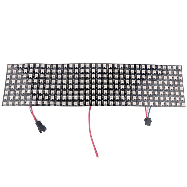 Matriz LED RGB flexible 8x32