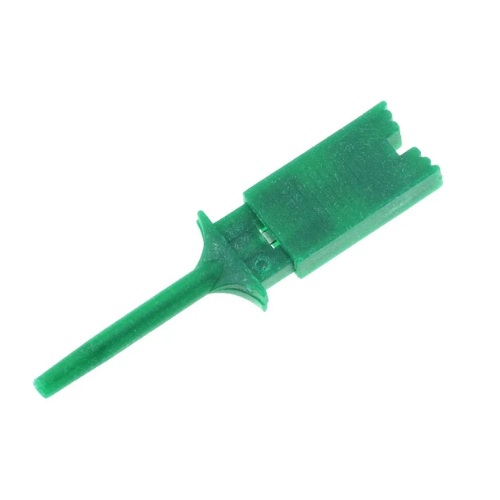 Pinza para análisis lógico. Verde