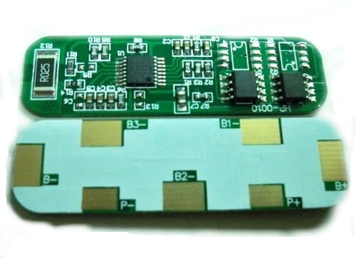 PCB para 3 baterías litio-polímero 18650 en serie