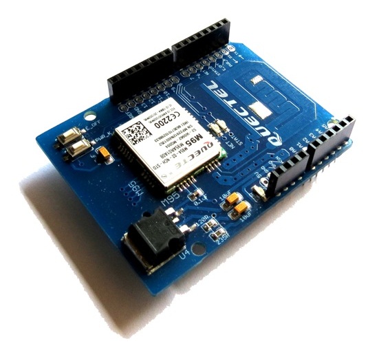 Shield GSM/GPRS M95 para Arduino™ antena embebida