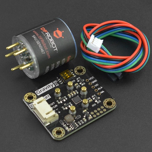 Sensor de H2S Gravity. Calibrado I2C y UART