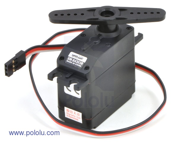 Servomotor rotación continua 4.8-6v 3.3Kg/cm