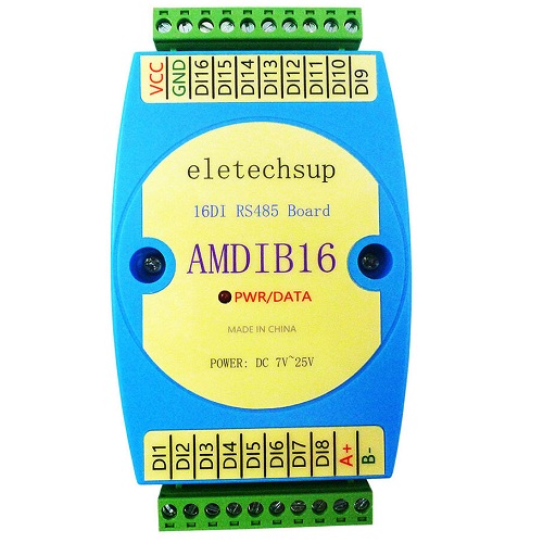 Módulo de expansión Modbus 16DI. NPN