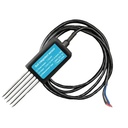 Medidor de temperatura de humedad 7 en 1 con sensor de suelo integrado EC PH NPK 12-24V