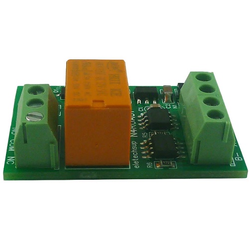 Módulo de relé mini Modbus. 12V 3A