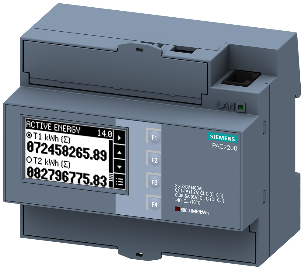 Analizador de Energia SENTRON PAC2200 SIEMENS