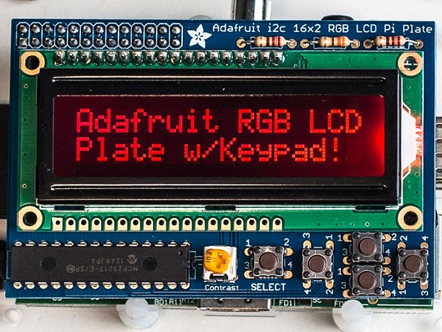 Kit Display LCD RGB 16x2 Negativo