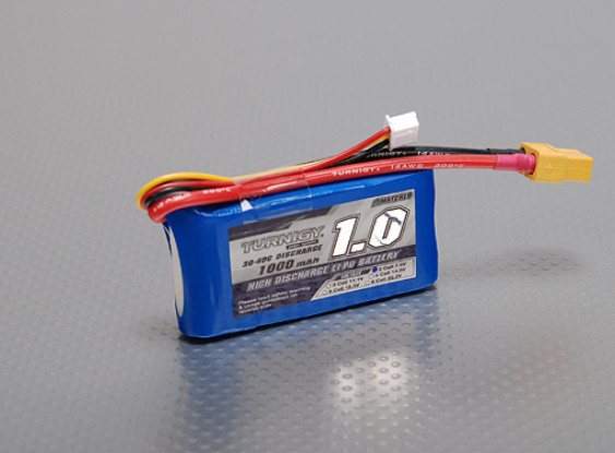 Batería 7.4V 1000mAh. 30C Turnigy Litio-Polímero