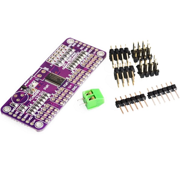 Controlador servo/PWM. 16 canales. Sin ensamblar