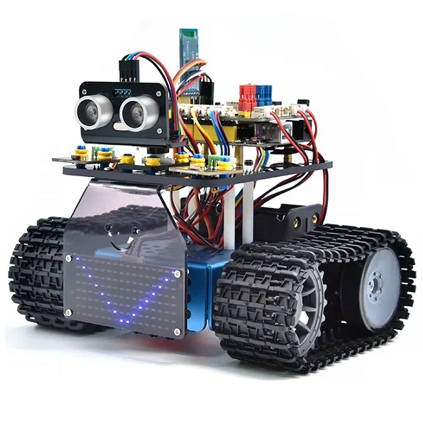 Kit mini robot tanque Caterpillar V3. Para Arduino®