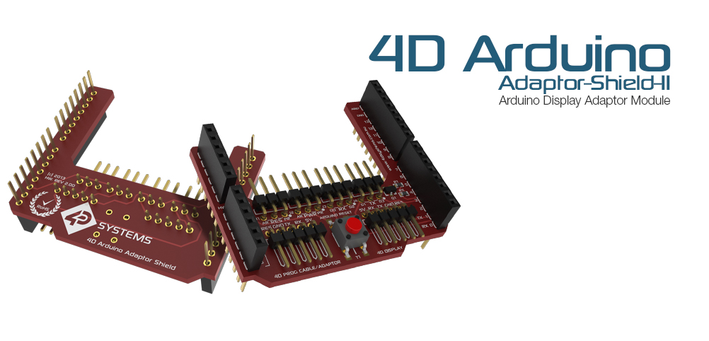 Shield adaptador 4D para Arduino II