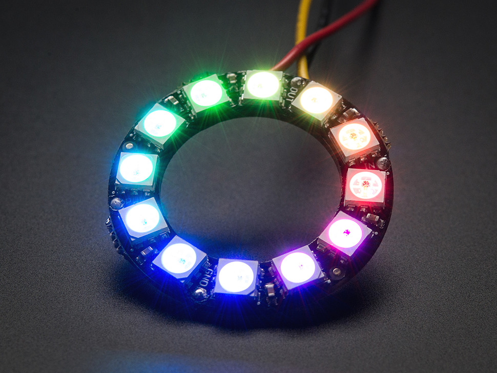 Arreglo de leds NeoPixel x12 WS2812 5050 RGB