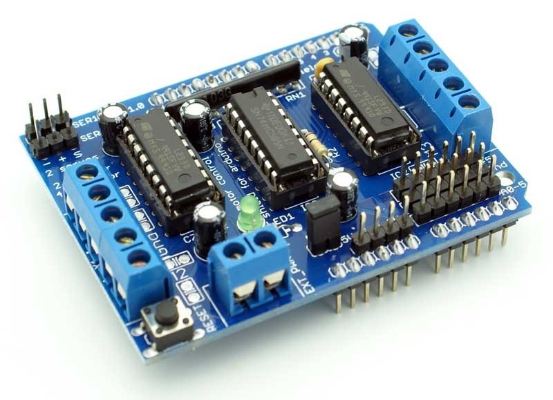 Shield Motor Driver con L293D