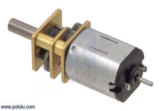 MicroMotorreductor Shaft: 6V 3000RPM 0.3Kg/cm