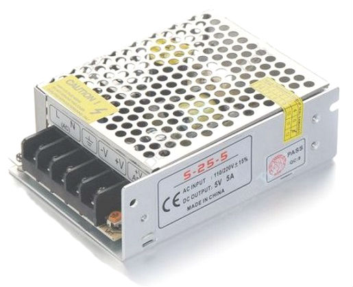 Fuente suicheada 5V 5A 25W