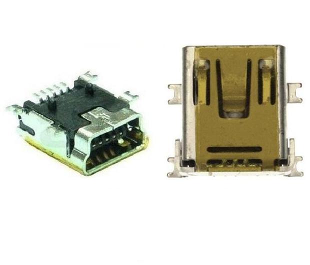 Conector mini USB superficial 5 pines