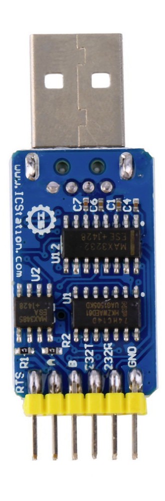 Multiconversor USB a TTL UART, RS485, RS232