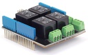 Shield Relé x4 v3.0 para Arduino®