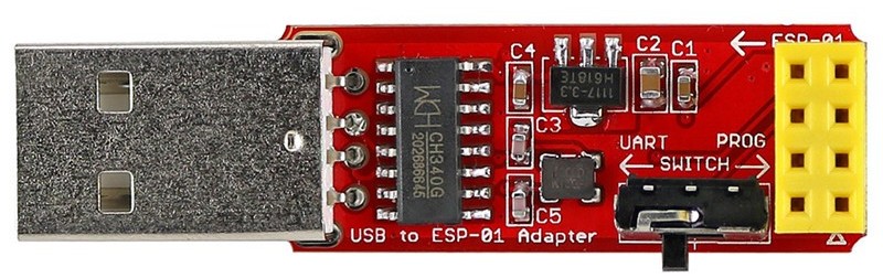 Adaptador USB a ESP8266 ESP-01