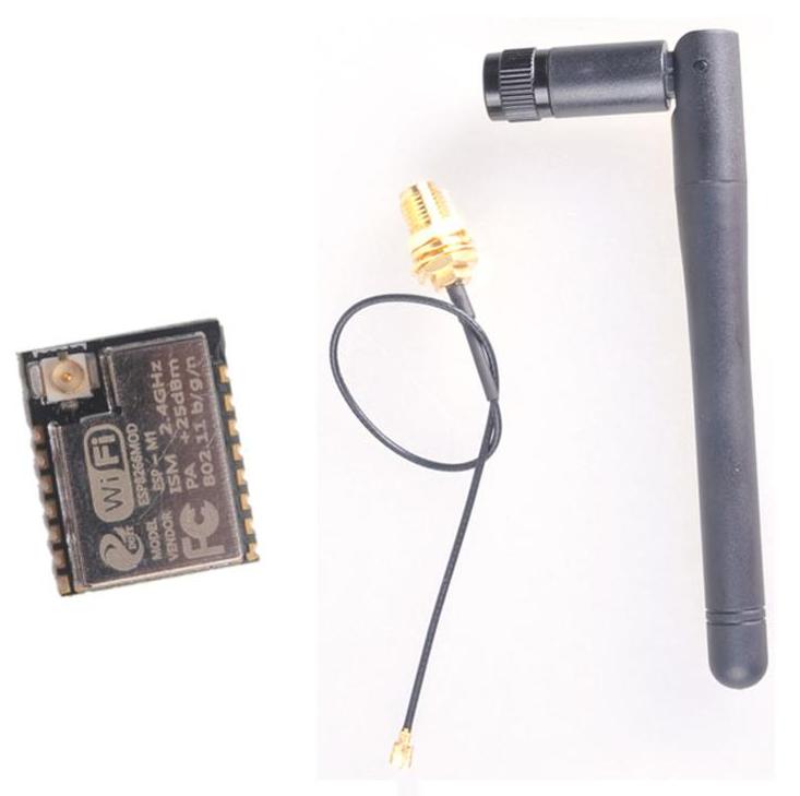 Módulo WiFi ESP8285-ESP-M1-ANT con antena externa