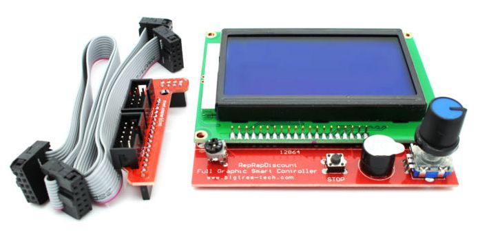 LCD 12864-RAMPS 1.4 controlador imp 3D