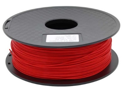 Filamento Rojo PLA para impresora 3D, 1.75mm