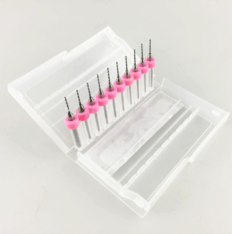 Kit de 10 Brocas de 0.8mm