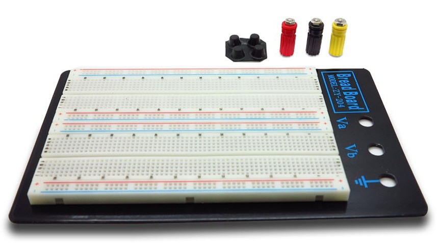 Protoboard blanco, 1660 puntos de inserción