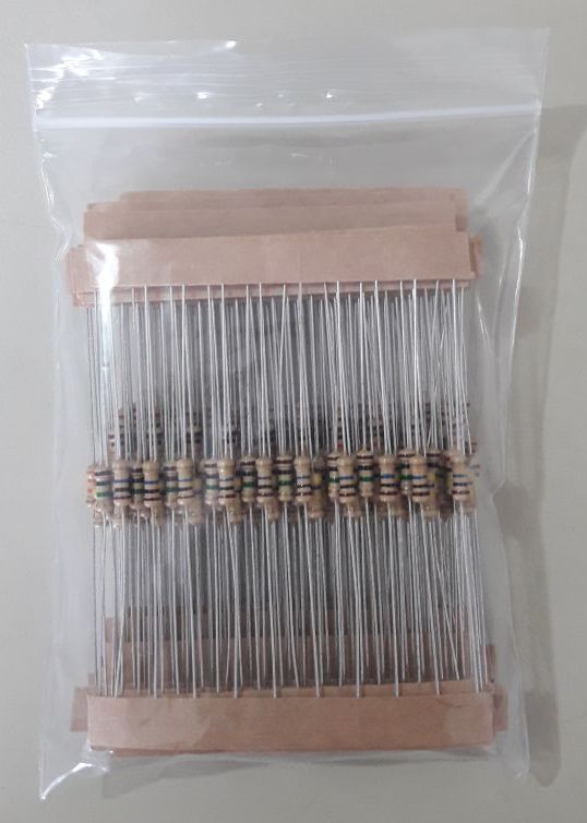 Kit de 200 resistencias surtidas 1/4W