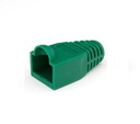 Protector en goma para conector RJ45 verde